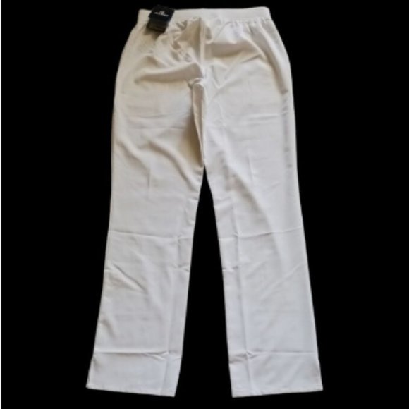 Jockey Scrub Pants XS Rib Trim Combo Comfortable Fit Women 2255 - 011 White - Picture 2 of 10